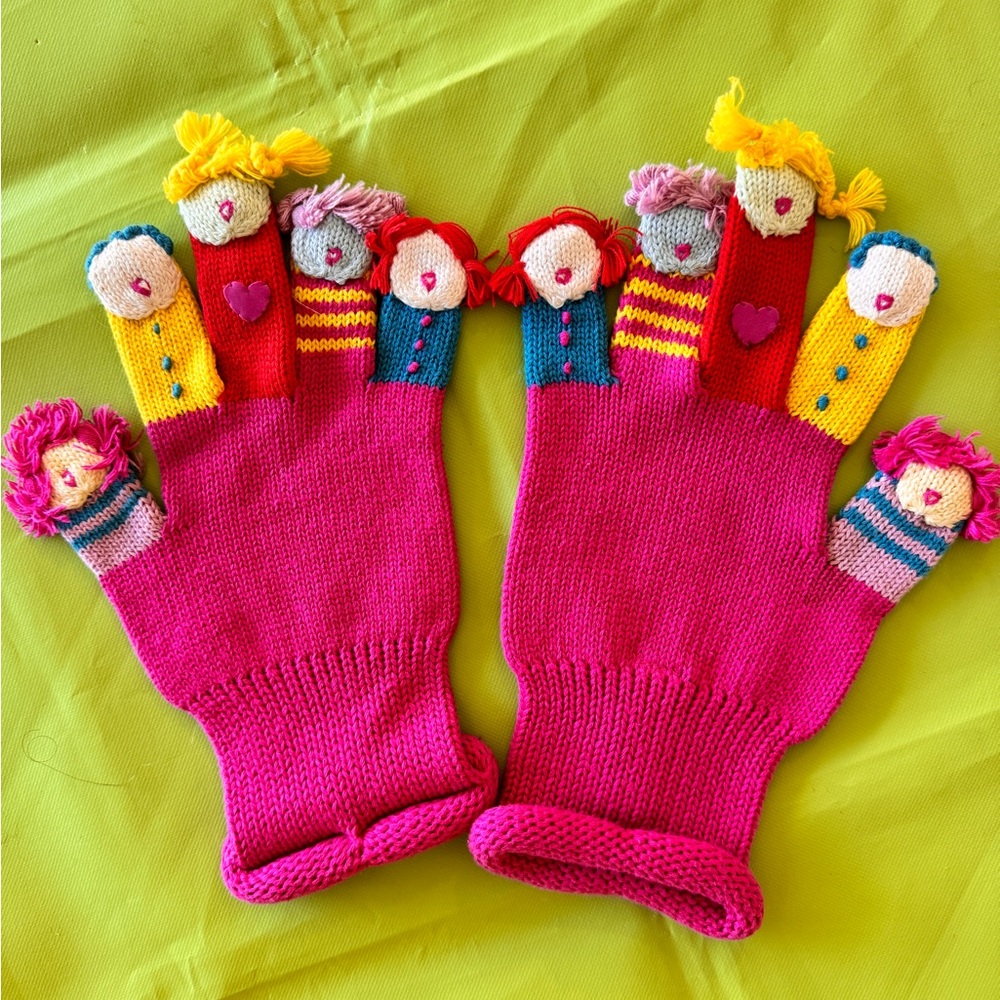 Gap multi coloured gloves